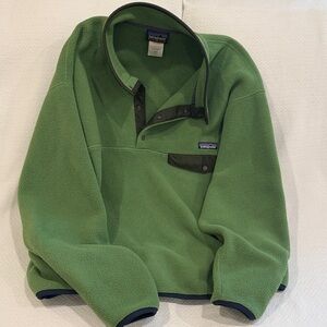 Patagonia Forest Vintage Green Snap-T Fleece
